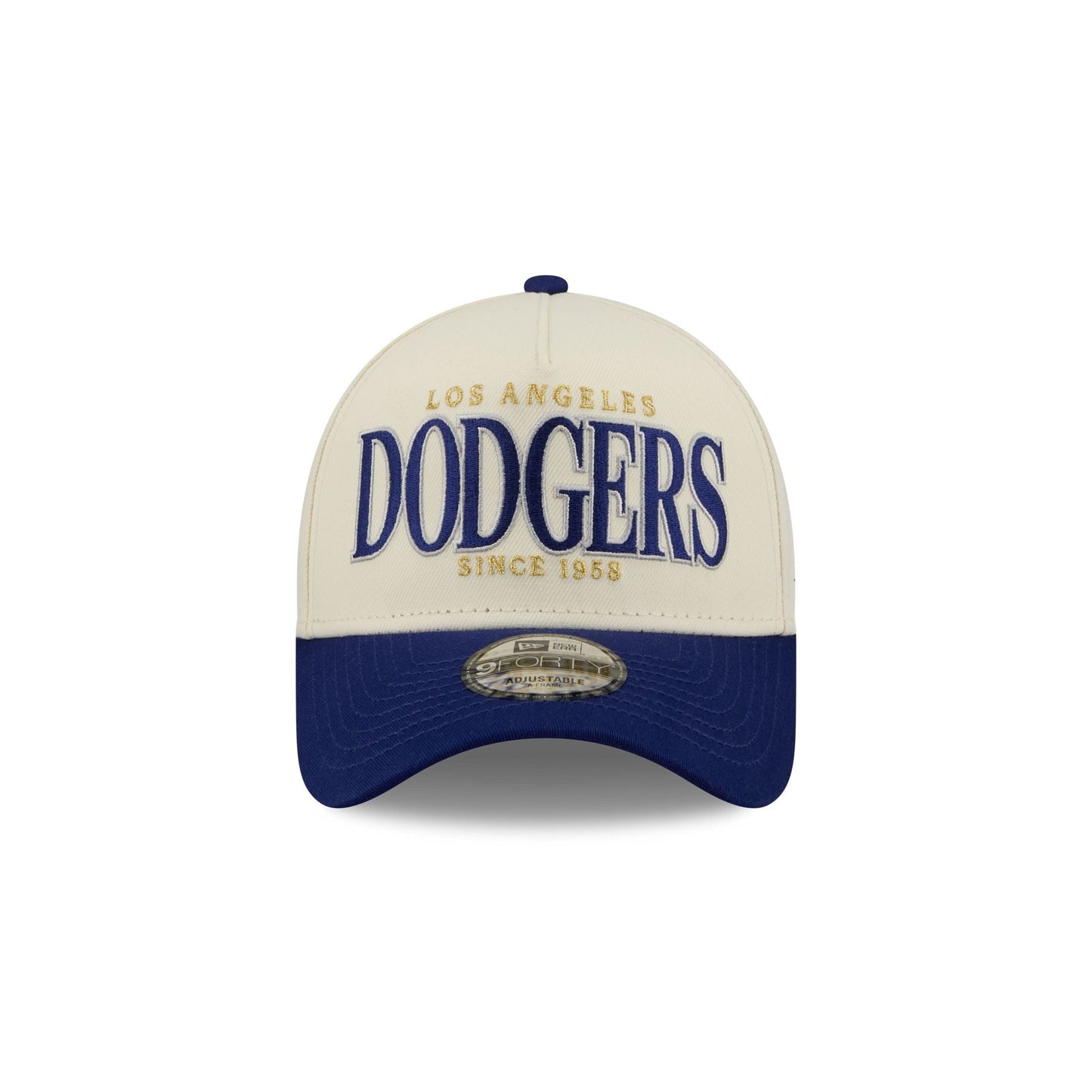 Los Angeles Dodgers Opening Day Chrome White 9FORTY A-Frame Snapback Hat
