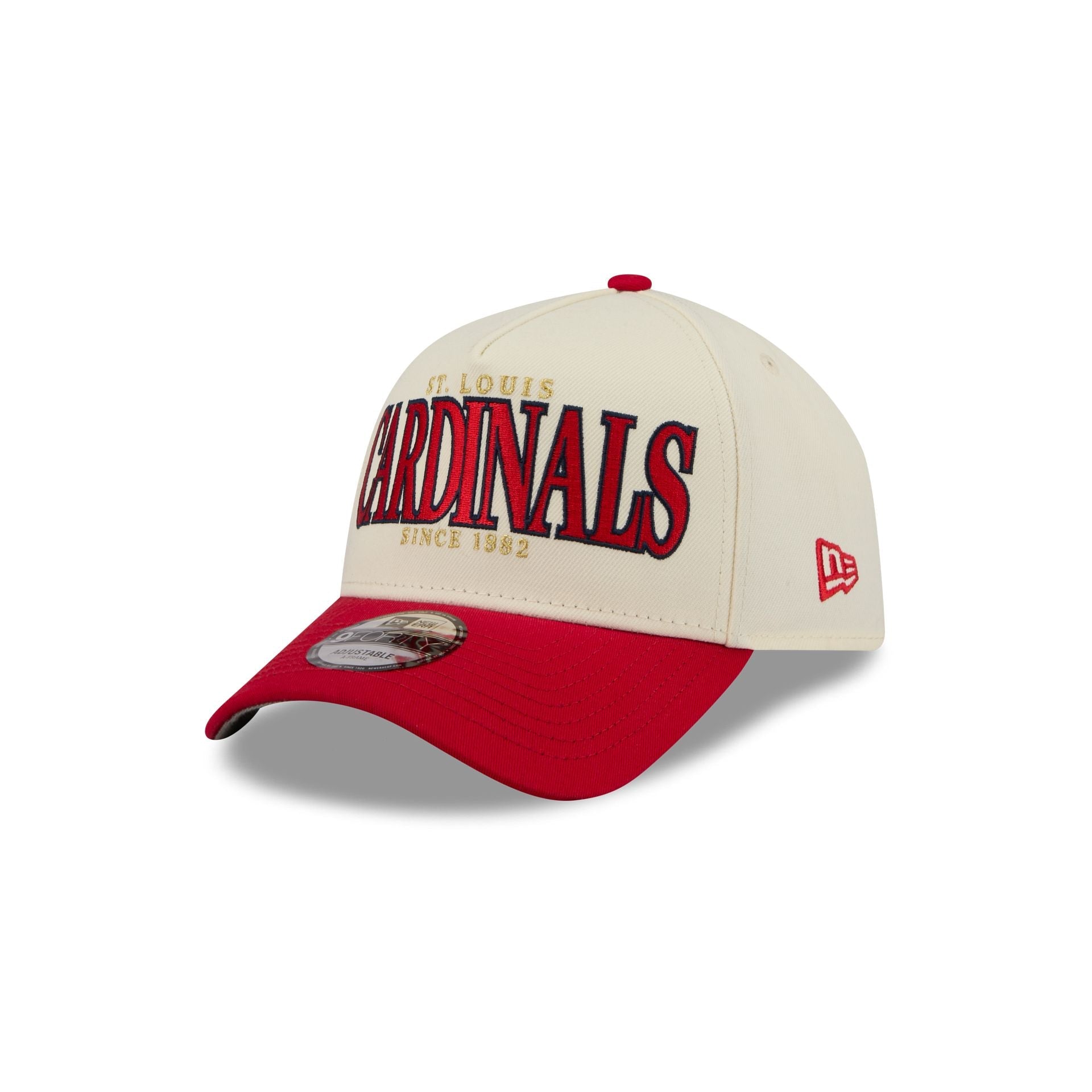 St. Louis Cardinals Opening Day Chrome White 9FORTY A-Frame Snapback Hat