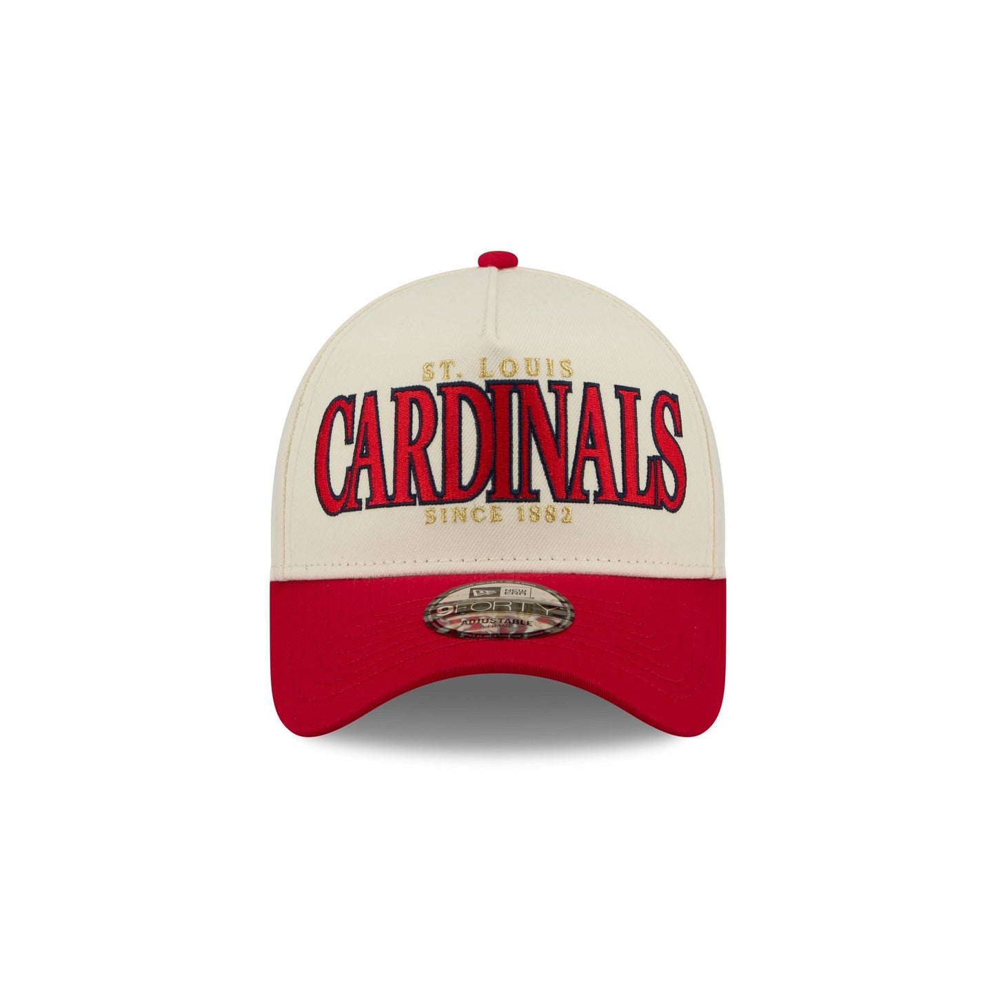 St. Louis Cardinals Opening Day Chrome White 9FORTY A-Frame Snapback Hat