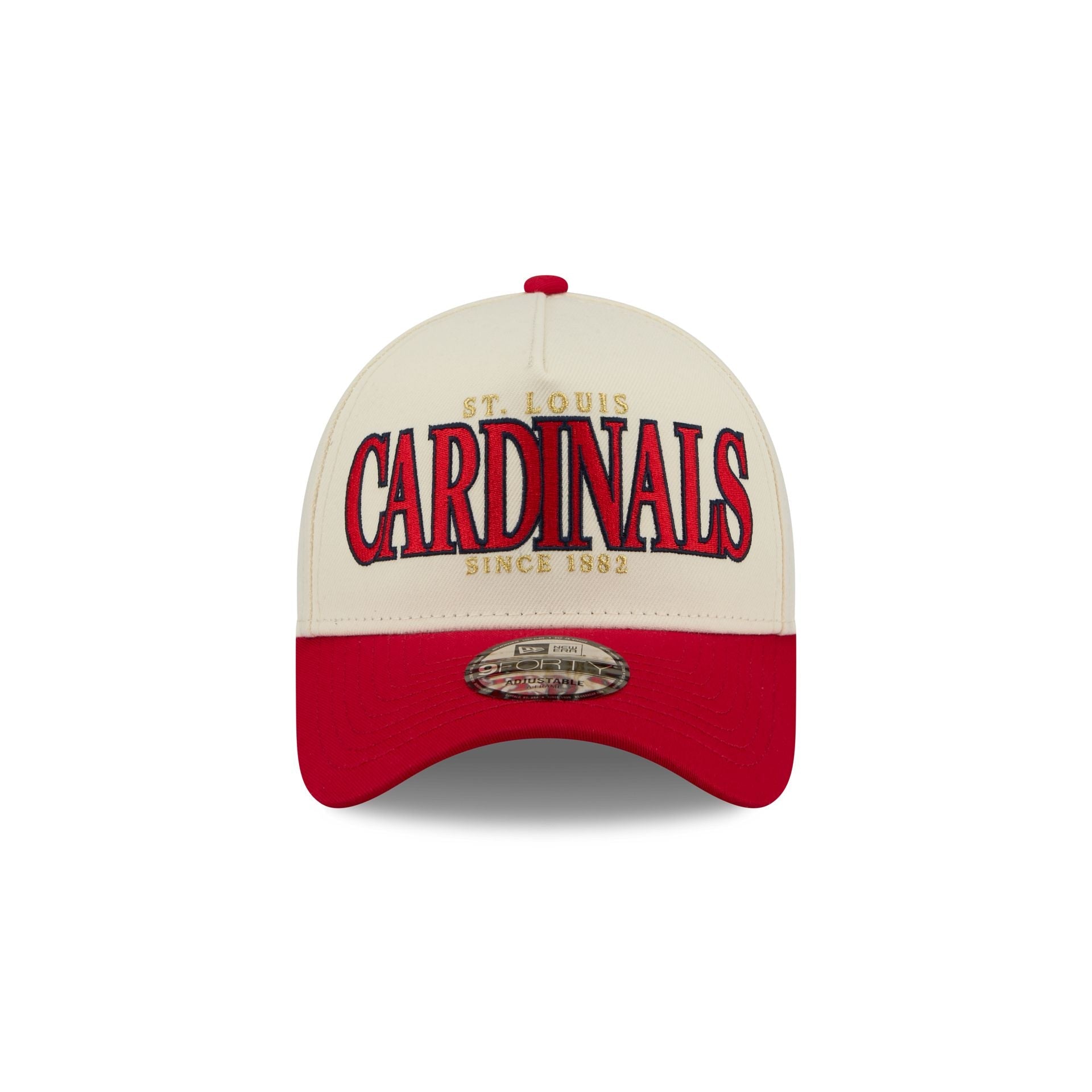 St. Louis Cardinals Opening Day Chrome White 9FORTY A-Frame Snapback Hat