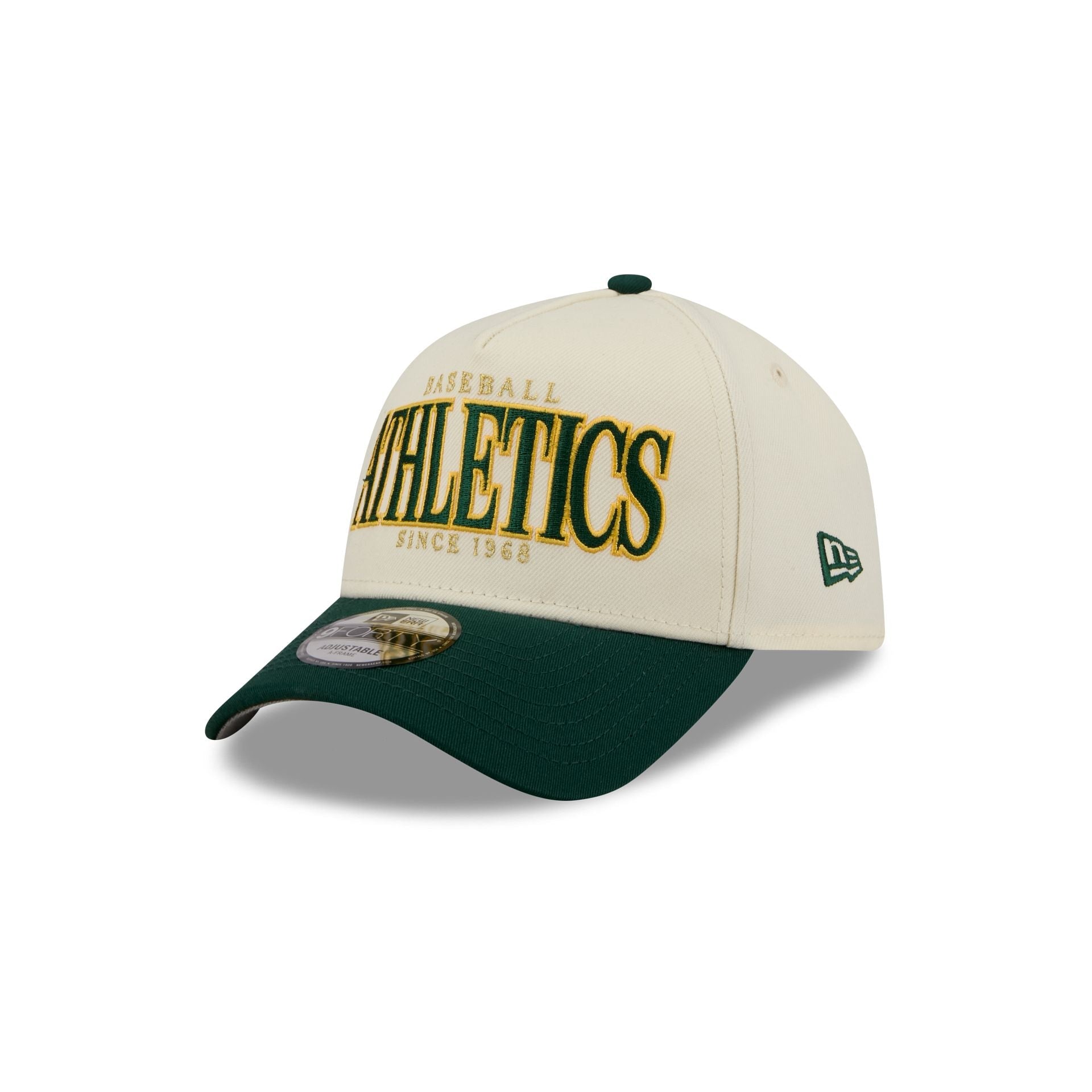Athletics Opening Day Chrome White 9FORTY A-Frame Snapback Hat