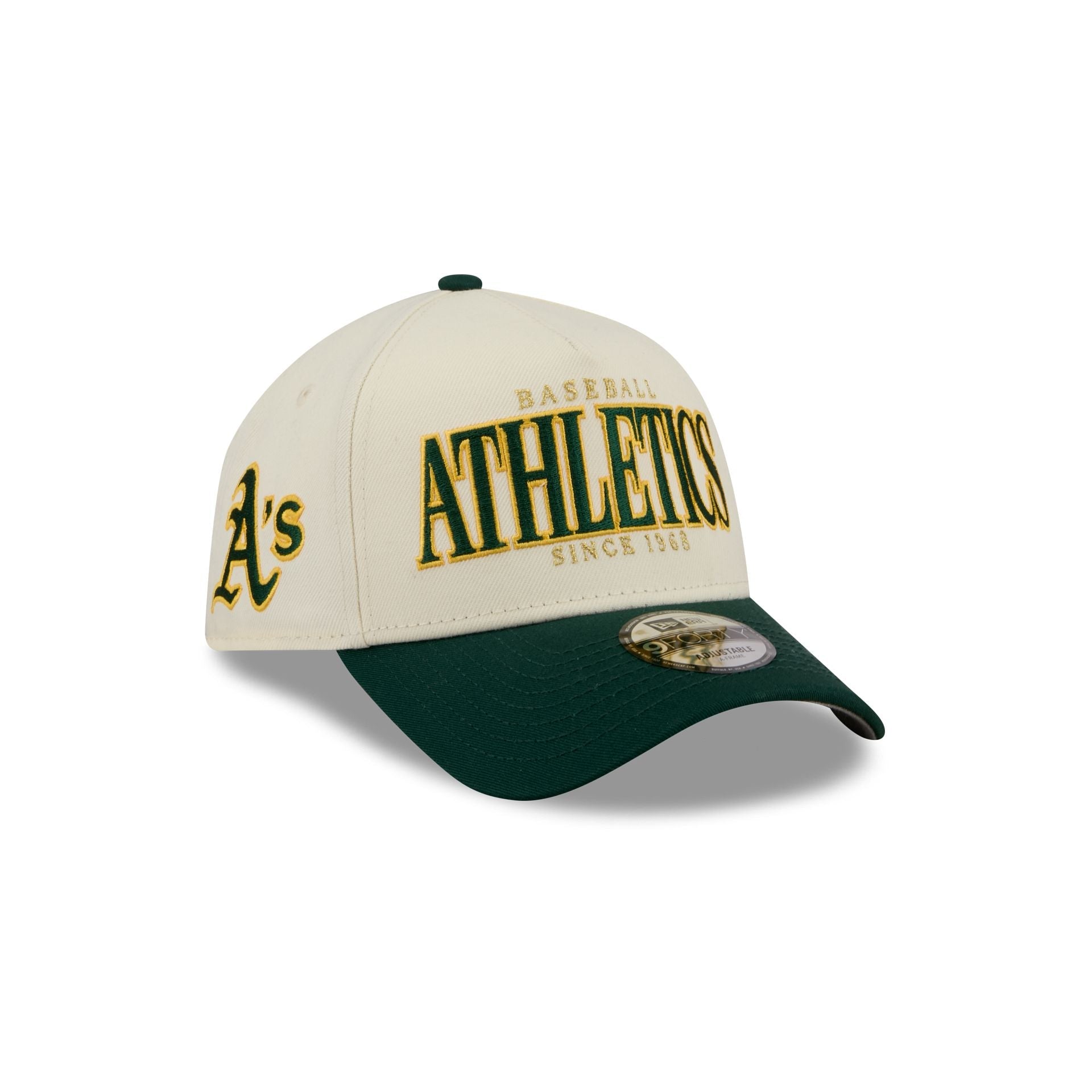 Athletics Opening Day Chrome White 9FORTY A-Frame Snapback Hat
