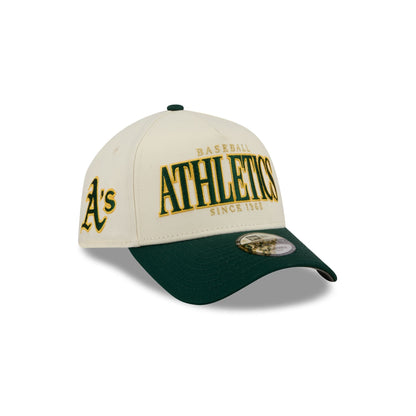 Athletics Opening Day Chrome White 9FORTY A-Frame Snapback Hat