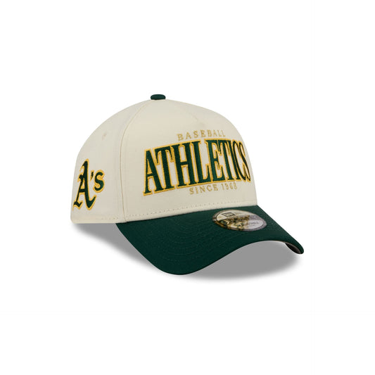 Athletics Opening Day Chrome White 9FORTY A-Frame Snapback Hat