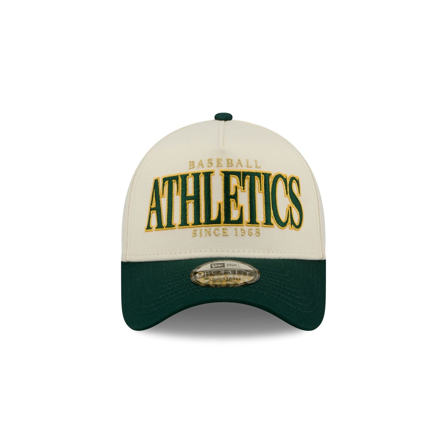 Athletics Opening Day Chrome White 9FORTY A-Frame Snapback Hat