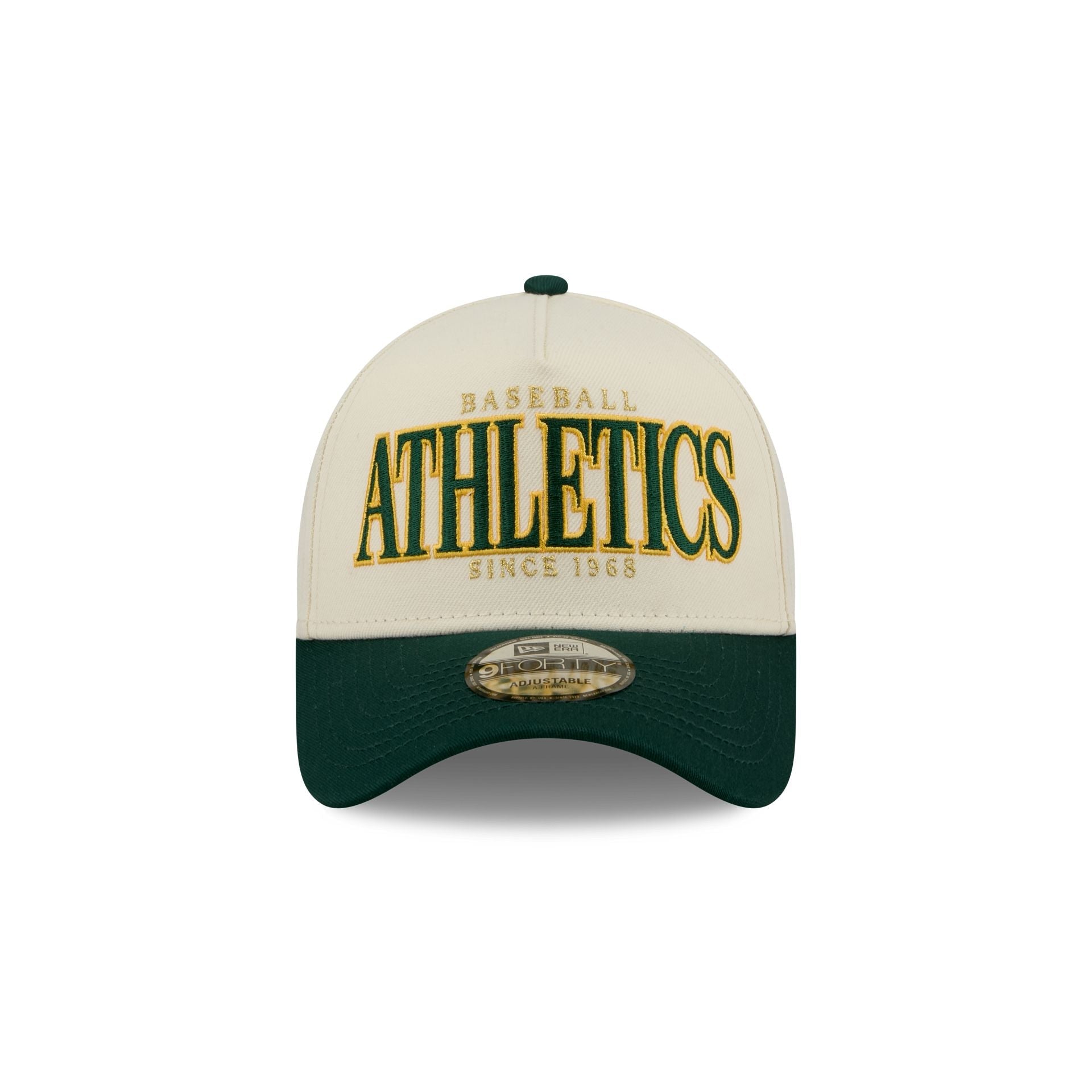 Athletics Opening Day Chrome White 9FORTY A-Frame Snapback Hat