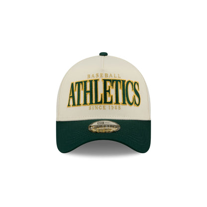 Athletics Opening Day Chrome White 9FORTY A-Frame Snapback Hat