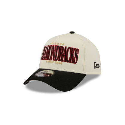 Arizona Diamondbacks Opening Day Chrome White 9FORTY A-Frame Snapback Hat