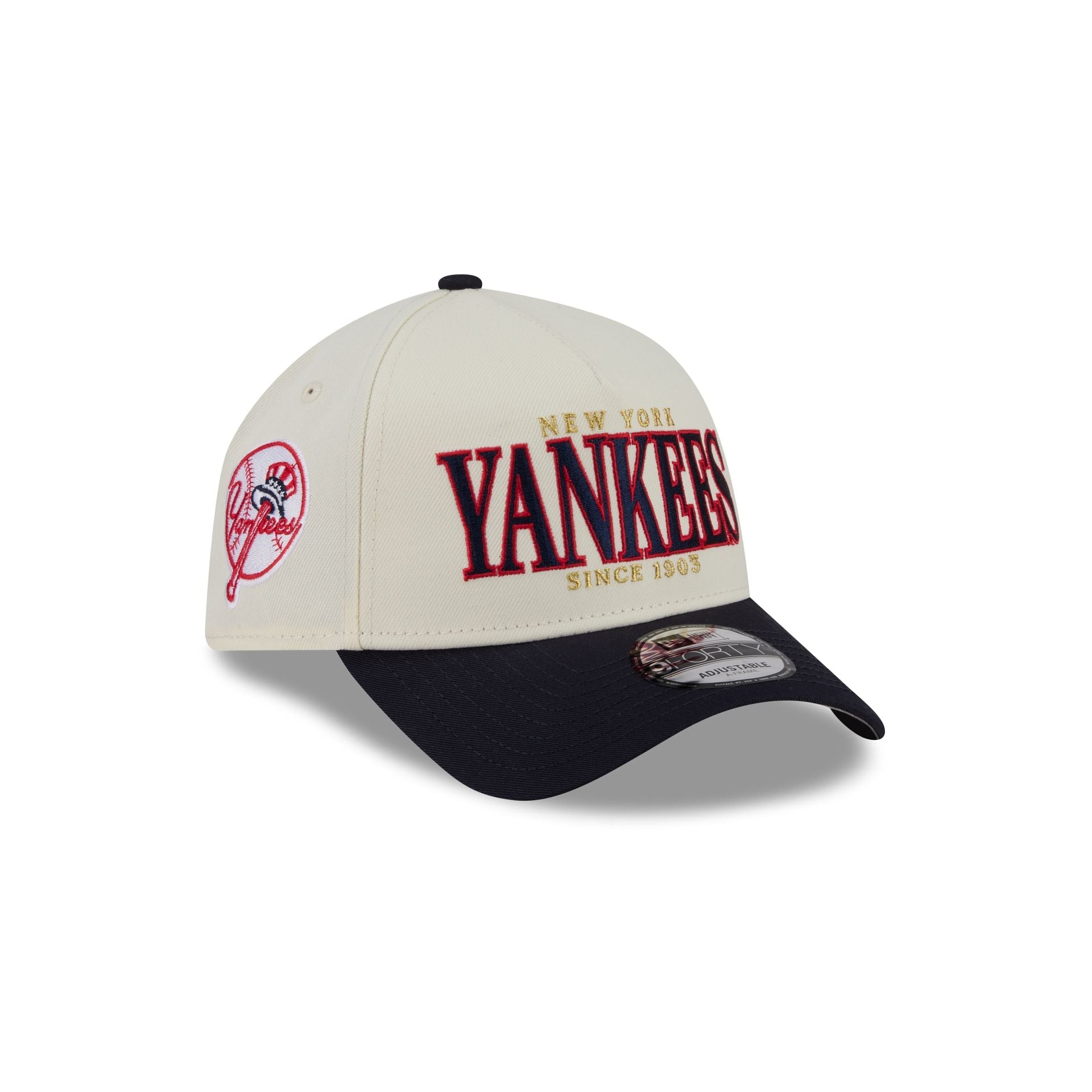 New York Yankees Opening Day Chrome White 9FORTY A-Frame Snapback Hat