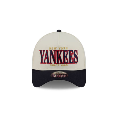 New York Yankees Opening Day Chrome White 9FORTY A-Frame Snapback Hat