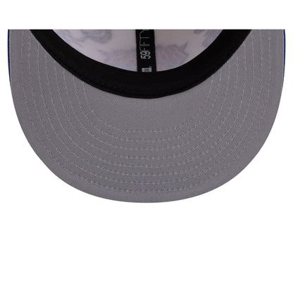 Space Jam x New York Knicks Tune Squad Chrome White 59FIFTY Fitted Hat