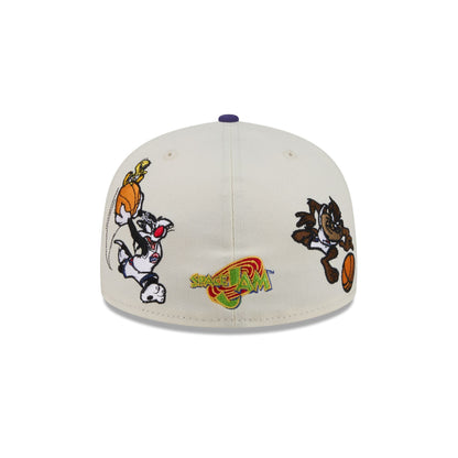 Space Jam x Phoenix Suns Tune Squad Chrome White 59FIFTY Fitted Hat