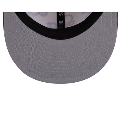 Space Jam x Philadelphia 76ers Tune Squad Chrome White 59FIFTY Fitted Hat