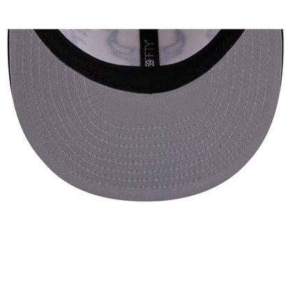 Space Jam x Chicago Bulls Tune Squad Chrome White 59FIFTY Fitted Hat