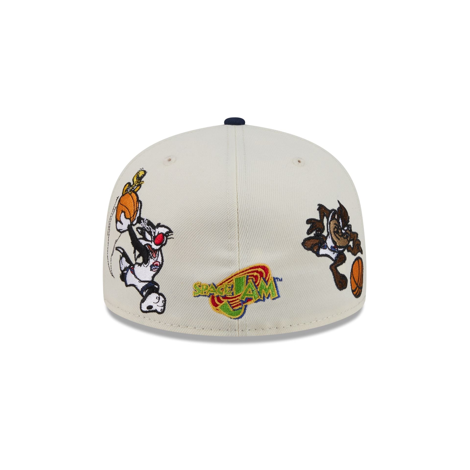 Space Jam x Denver Nuggets Tune Squad Chrome White 59FIFTY Fitted Hat