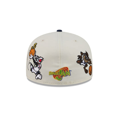 Space Jam x Denver Nuggets Tune Squad Chrome White 59FIFTY Fitted Hat
