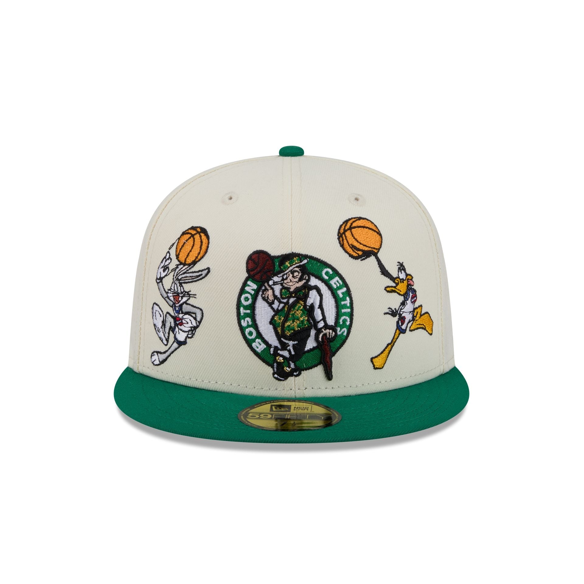 Space Jam x Boston Celtics Tune Squad Chrome White 59FIFTY Fitted Hat