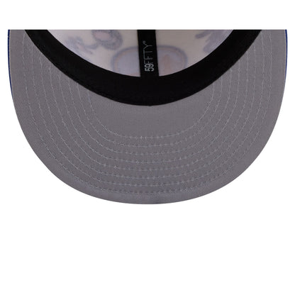 Space Jam x Golden State Warriors Tune Squad Chrome White 59FIFTY Fitted Hat