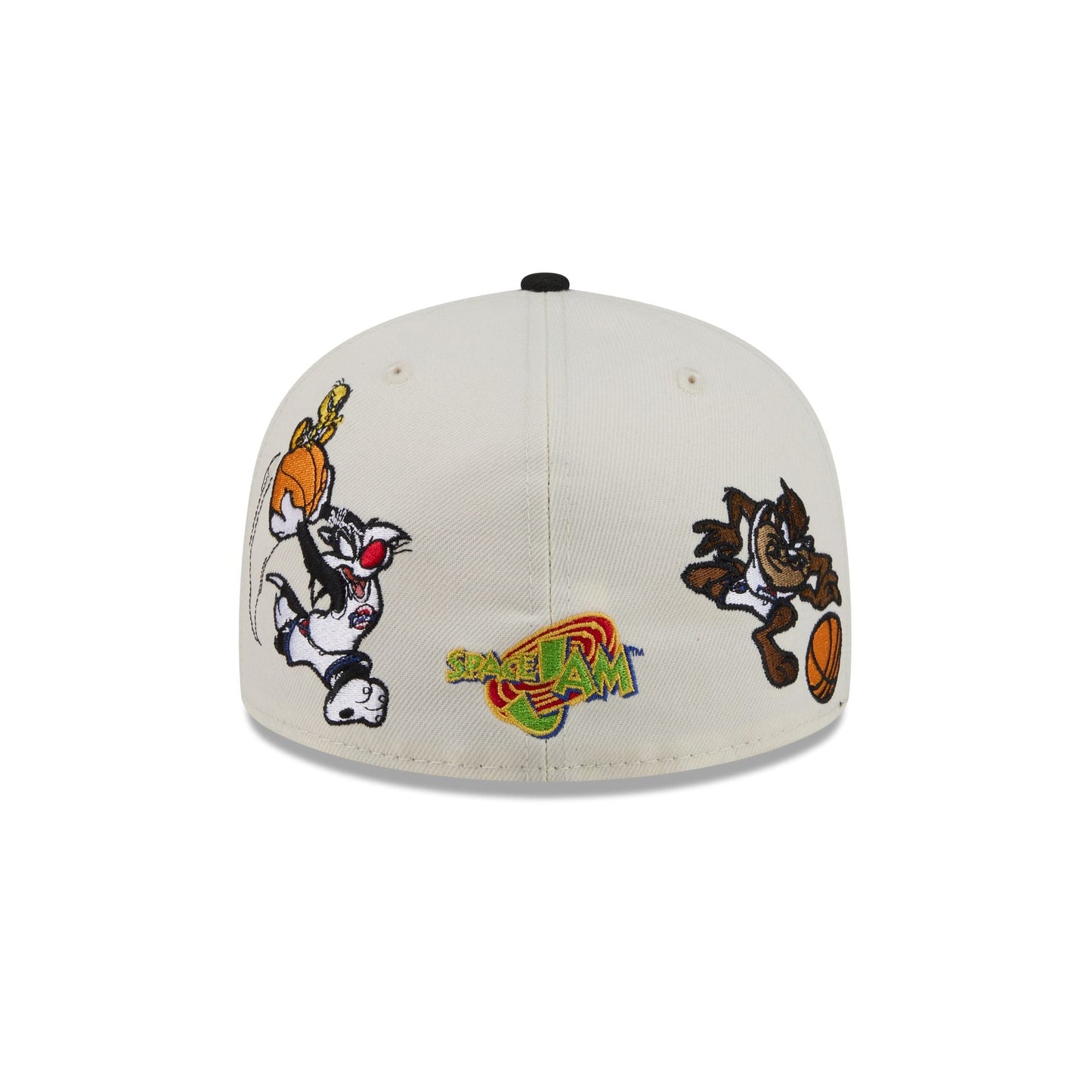 Space Jam x Brooklyn Nets Tune Squad Chrome White 59FIFTY Fitted Hat