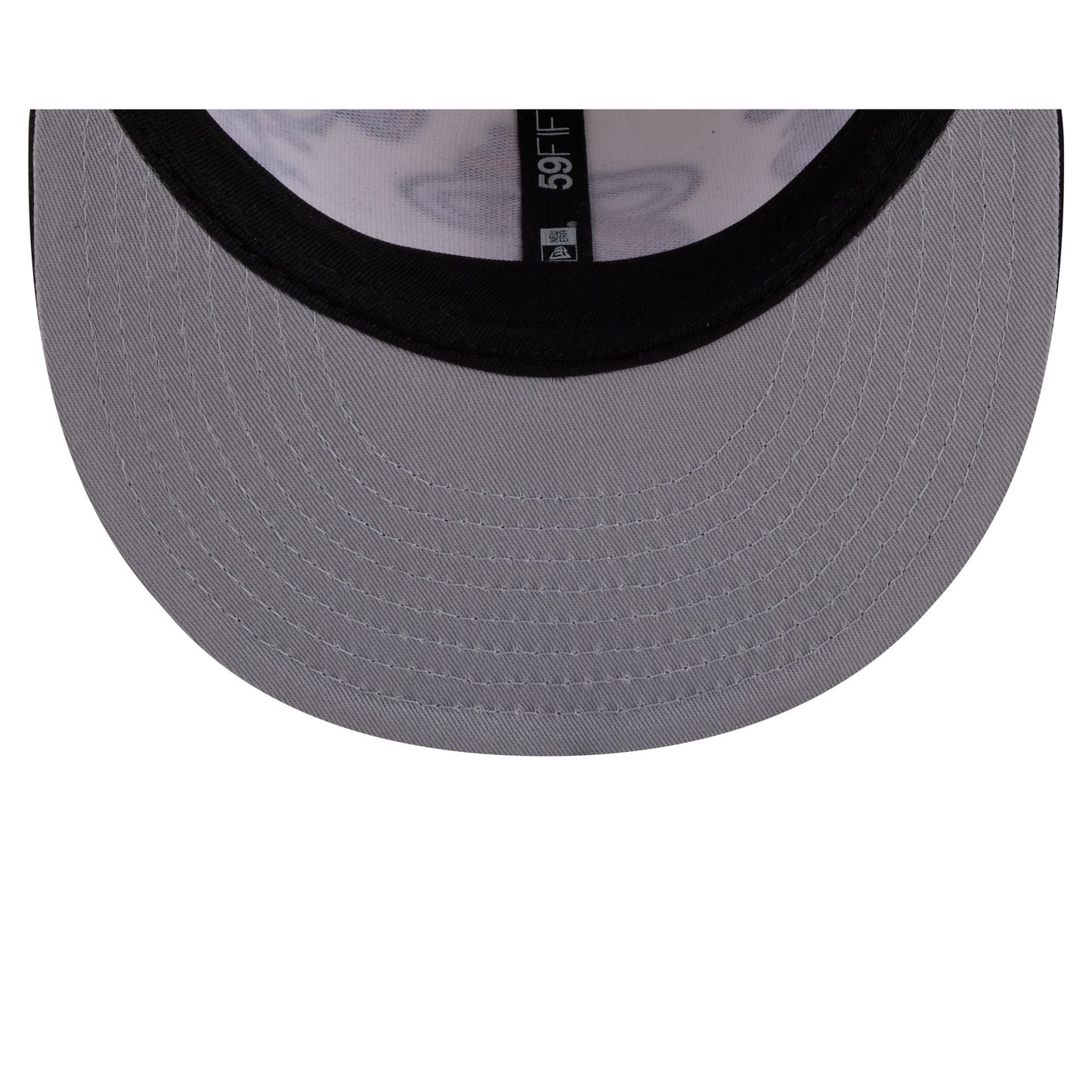 Space Jam x Miami Heat Tune Squad Chrome White 59FIFTY Fitted Hat