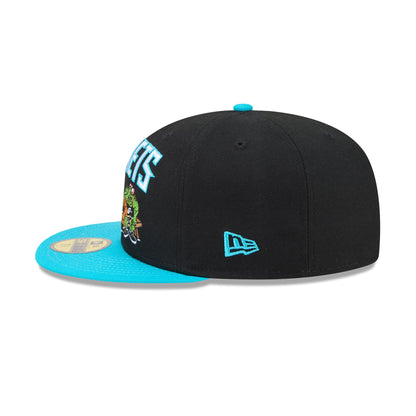 Space Jam x Charlotte Hornets Monstars Black 59FIFTY Fitted Hat
