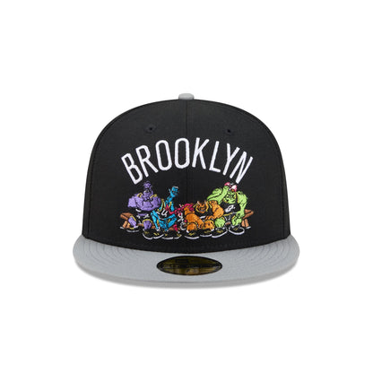 Space Jam x Brooklyn Nets Monstars Black 59FIFTY Fitted Hat