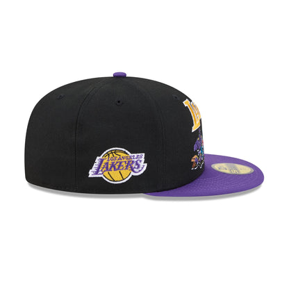Space Jam x Los Angeles Lakers Monstars Black 59FIFTY Fitted Hat