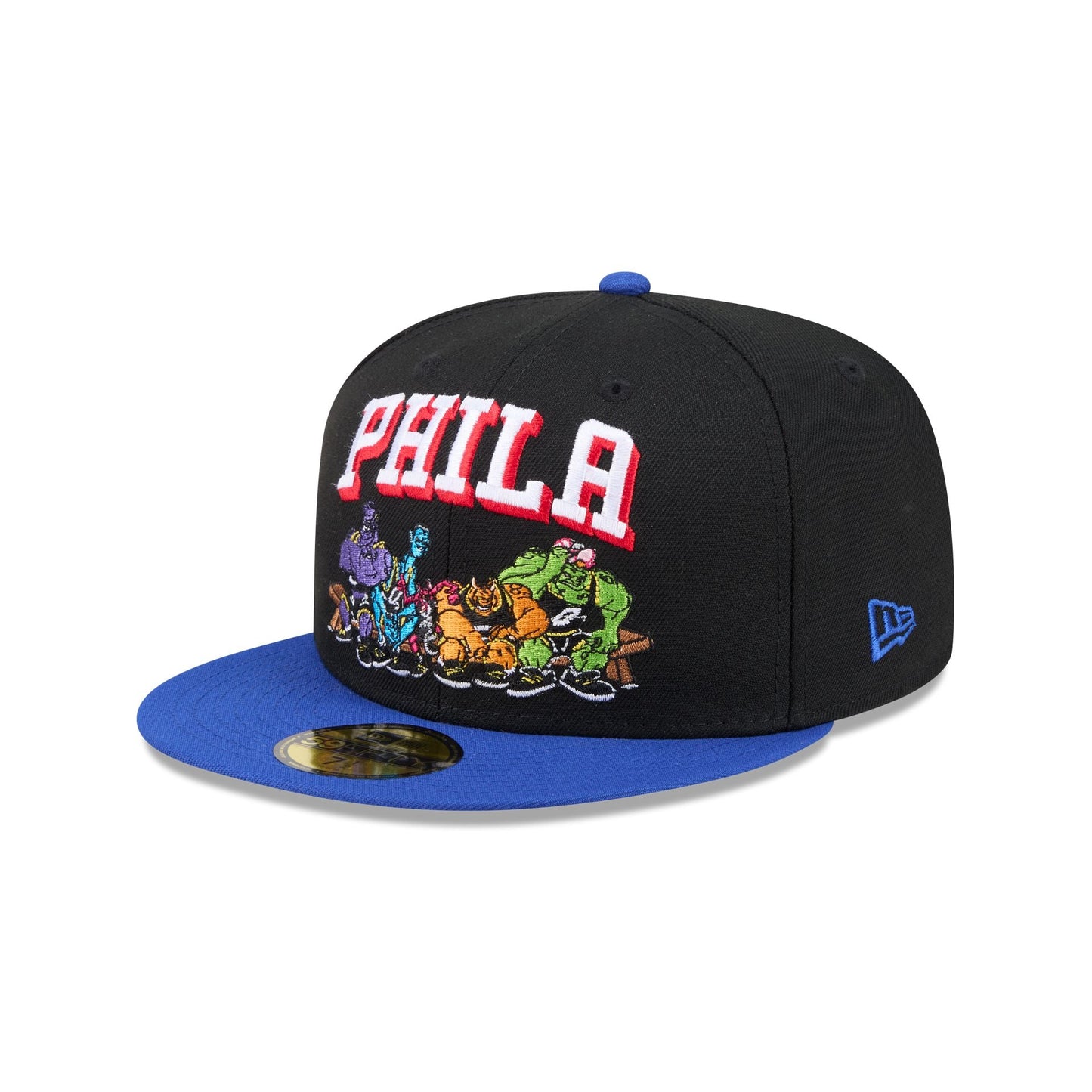 Space Jam x Philadelphia 76ers Monstars Black 59FIFTY Fitted Hat