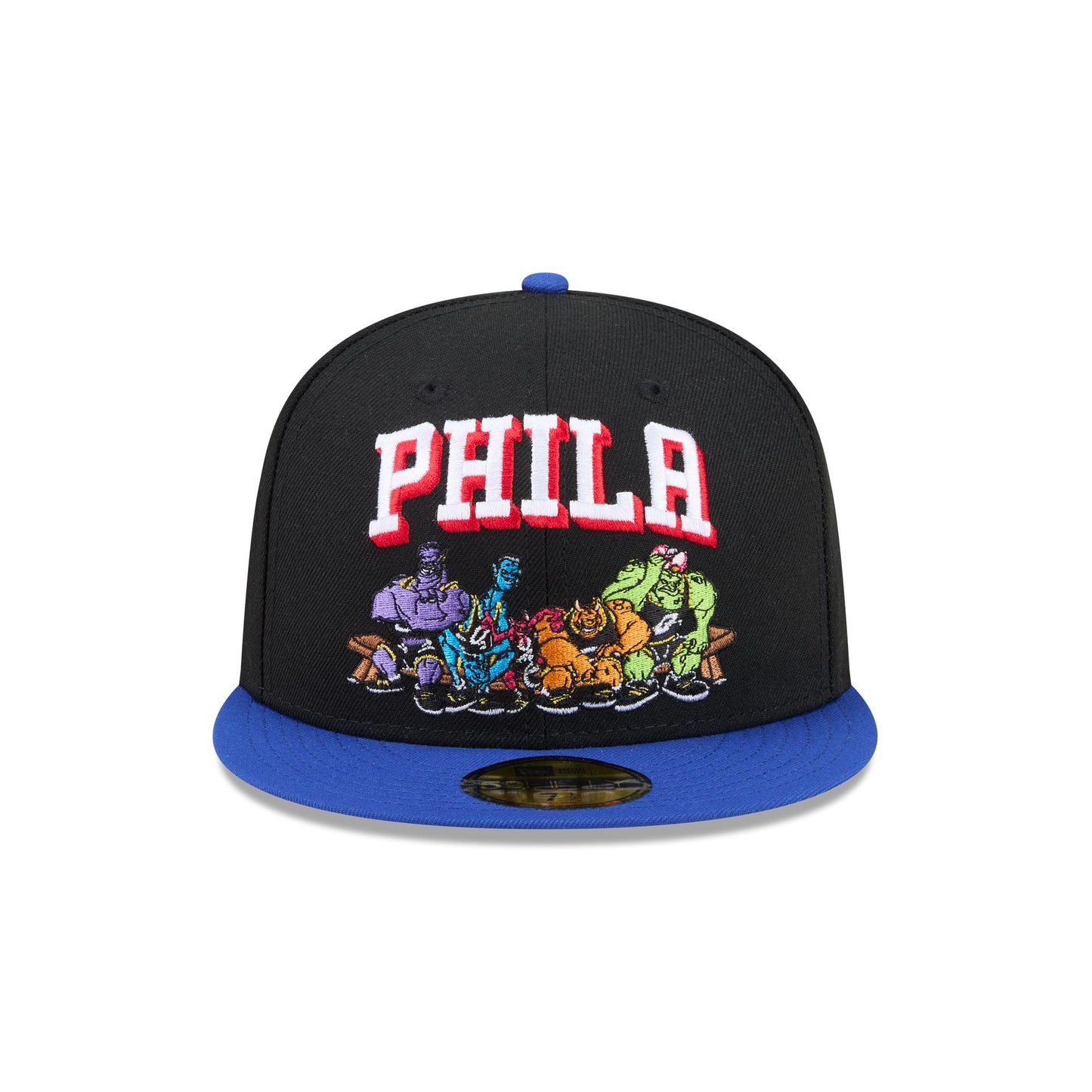 Space Jam x Philadelphia 76ers Monstars Black 59FIFTY Fitted Hat