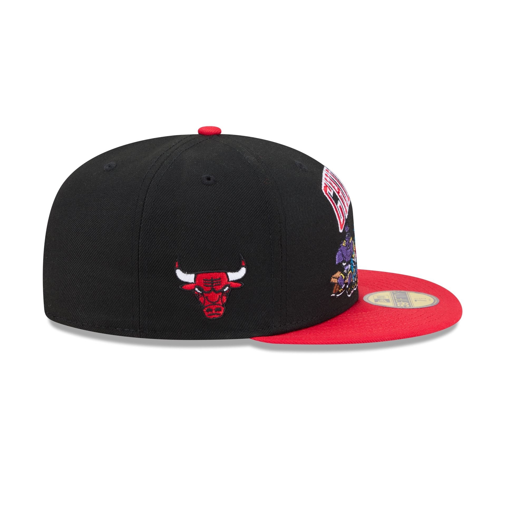 Space Jam x Chicago Bulls Monstars Black 59FIFTY Fitted Hat