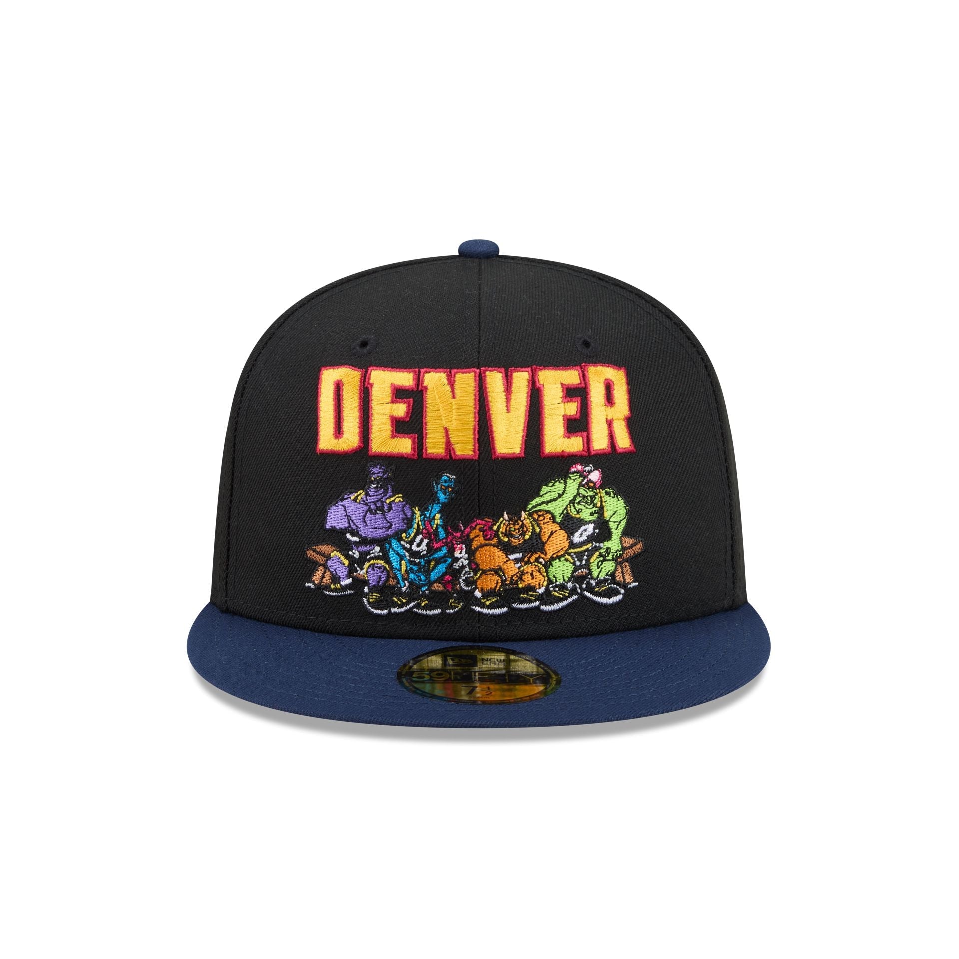 Space Jam x Denver Nuggets Monstars Black 59FIFTY Fitted Hat