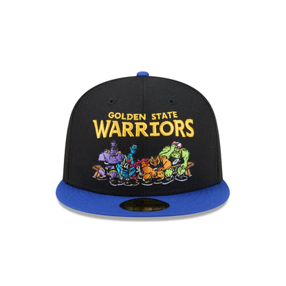 Space Jam x Golden State Warriors Monstars Black 59FIFTY Fitted Hat