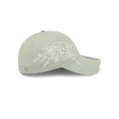 Dallas Stars Stitched Flowers Casual Classic Adjustable Hat