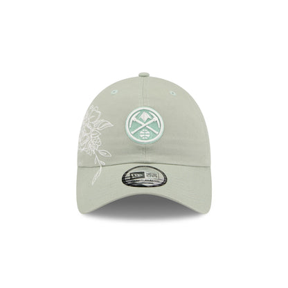 Denver Nuggets Stitched Flowers Casual Classic Adjustable Hat