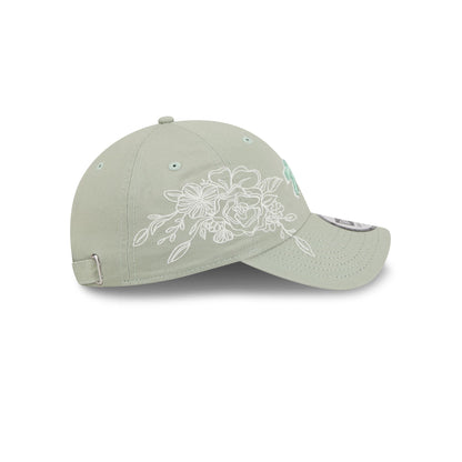 Buffalo Bills Stitched Flowers Casual Classic Adjustable Hat