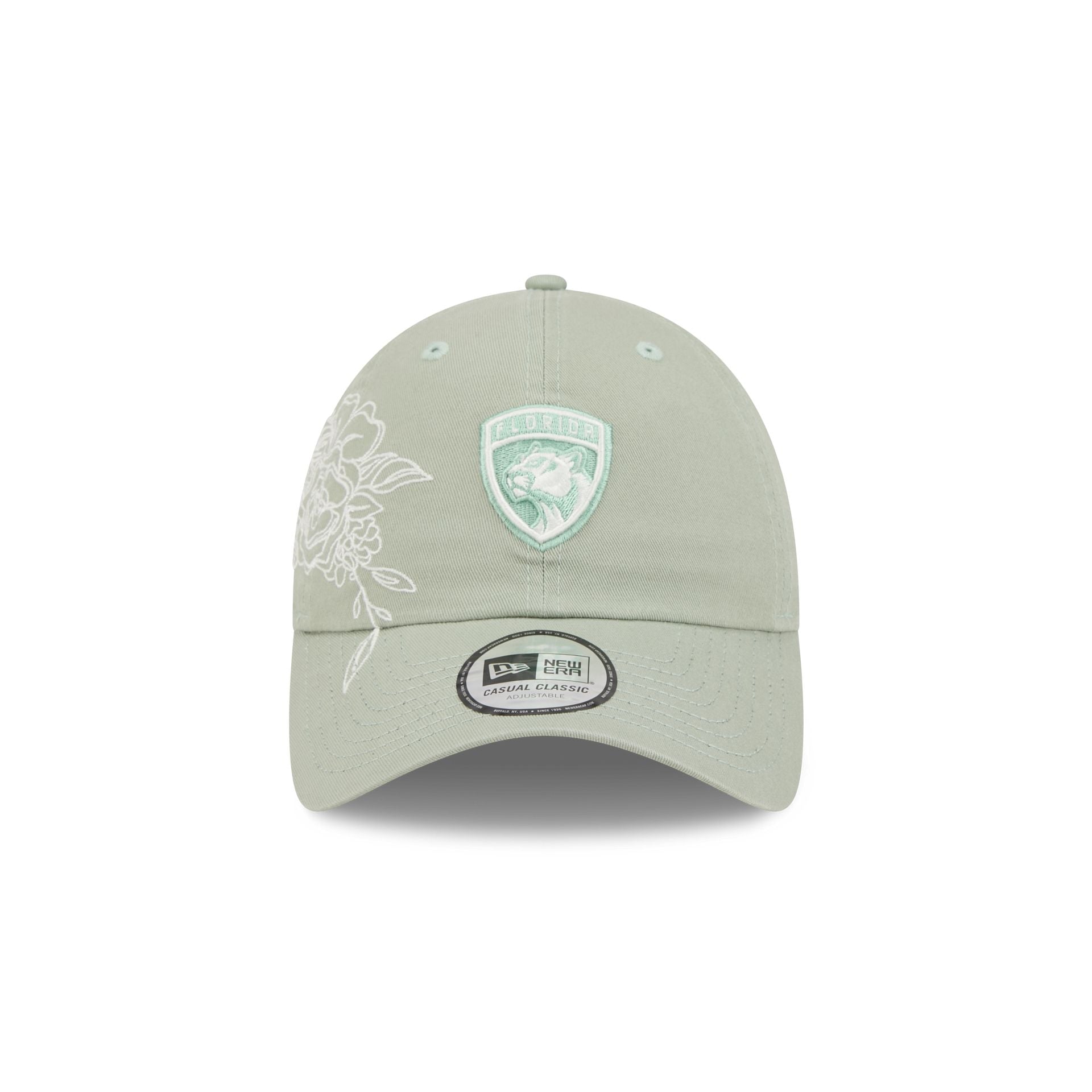 Florida Panthers Stitched Flowers Casual Classic Adjustable Hat