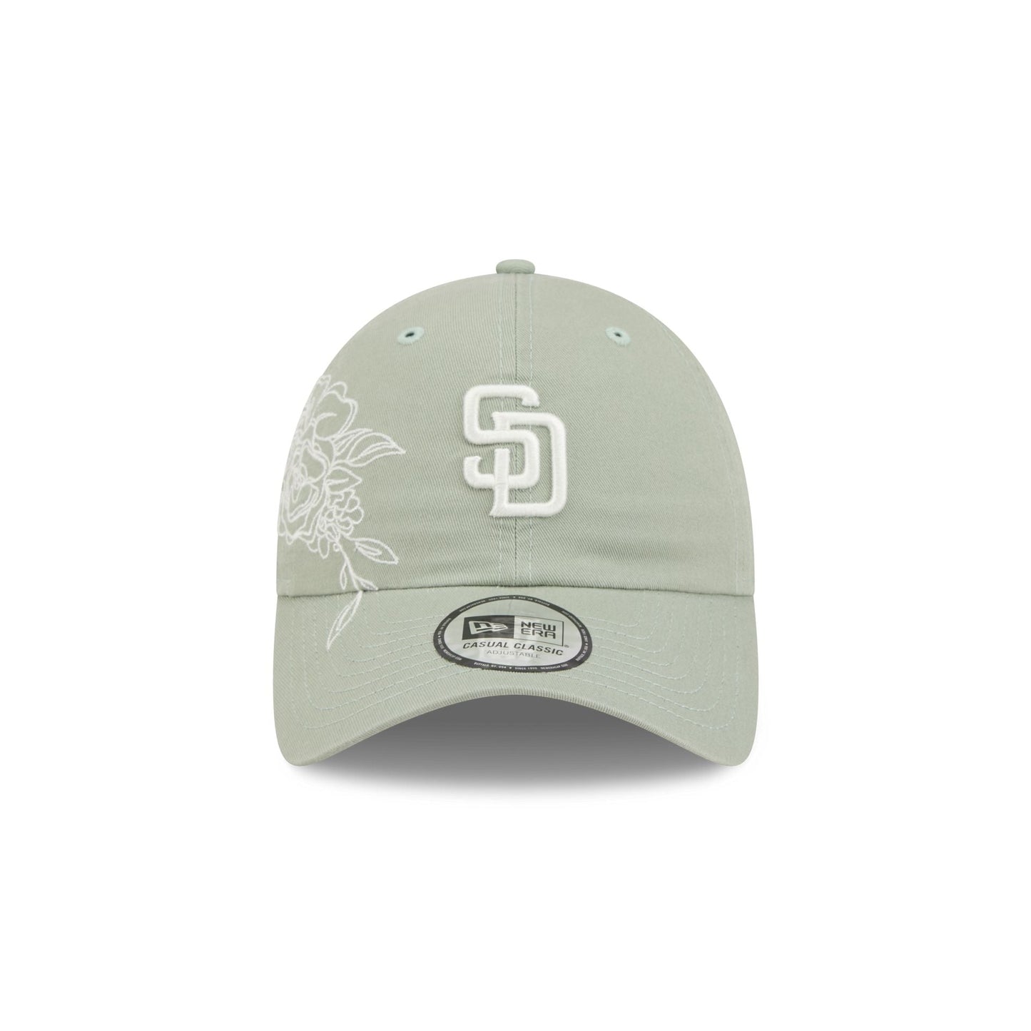 San Diego Padres Stitched Flowers Casual Classic Adjustable Hat