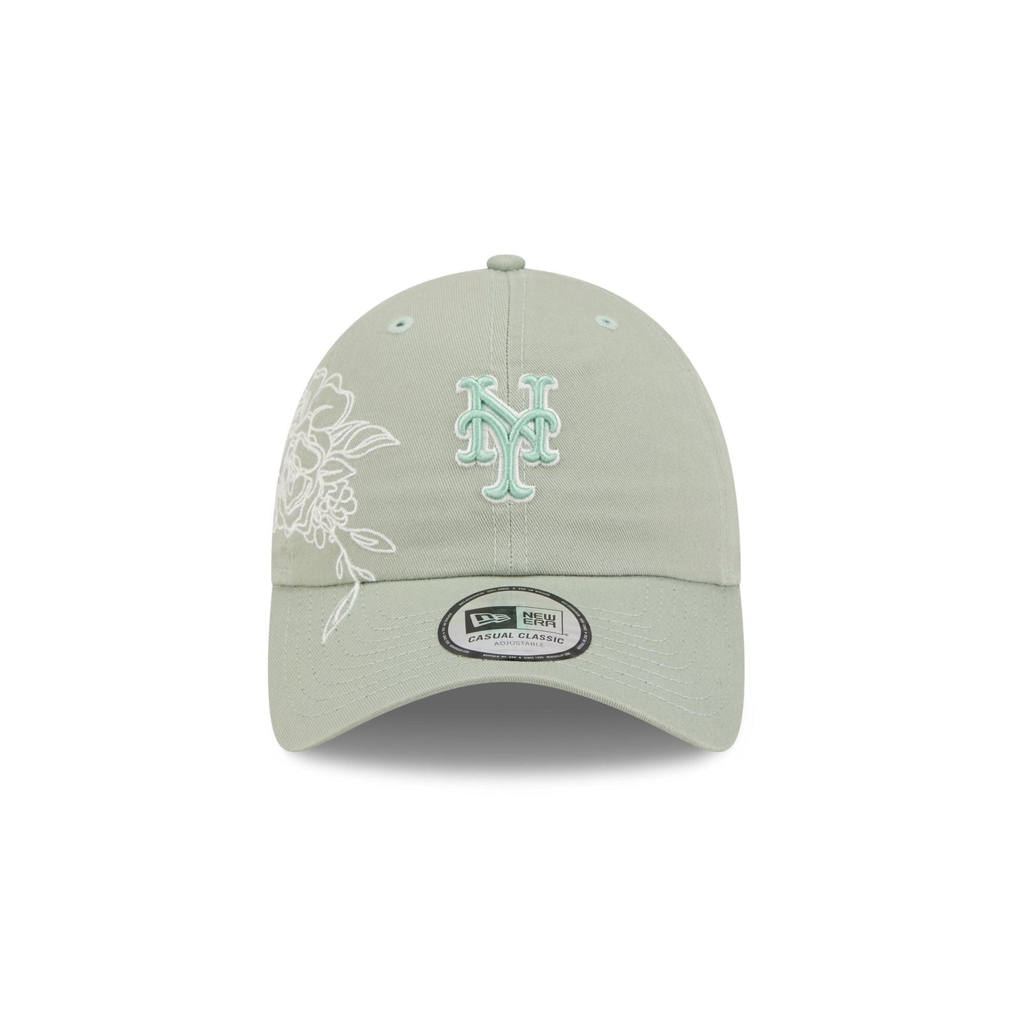 New York Mets Stitched Flowers Casual Classic Adjustable Hat
