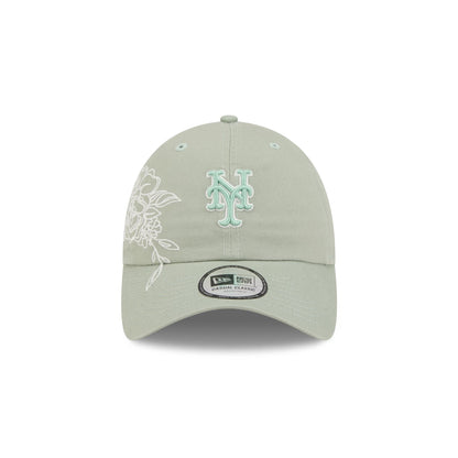 New York Mets Stitched Flowers Casual Classic Adjustable Hat