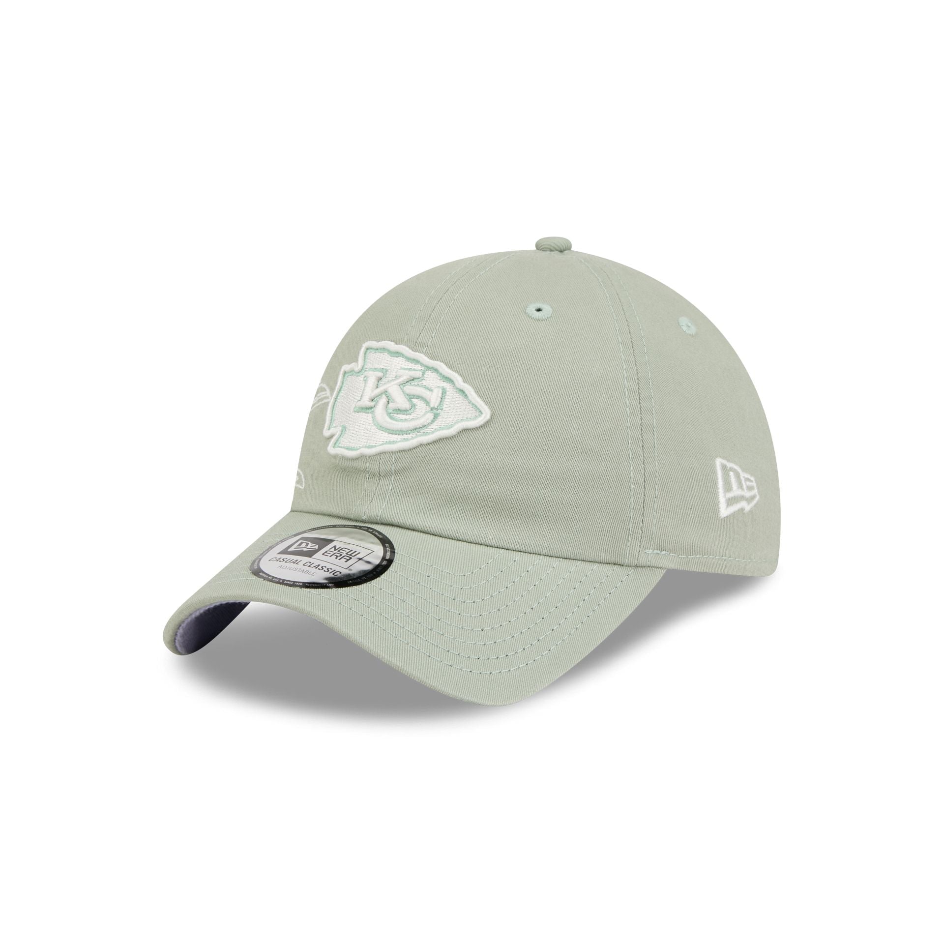 Kansas City Chiefs Stitched Flowers Casual Classic Adjustable Hat