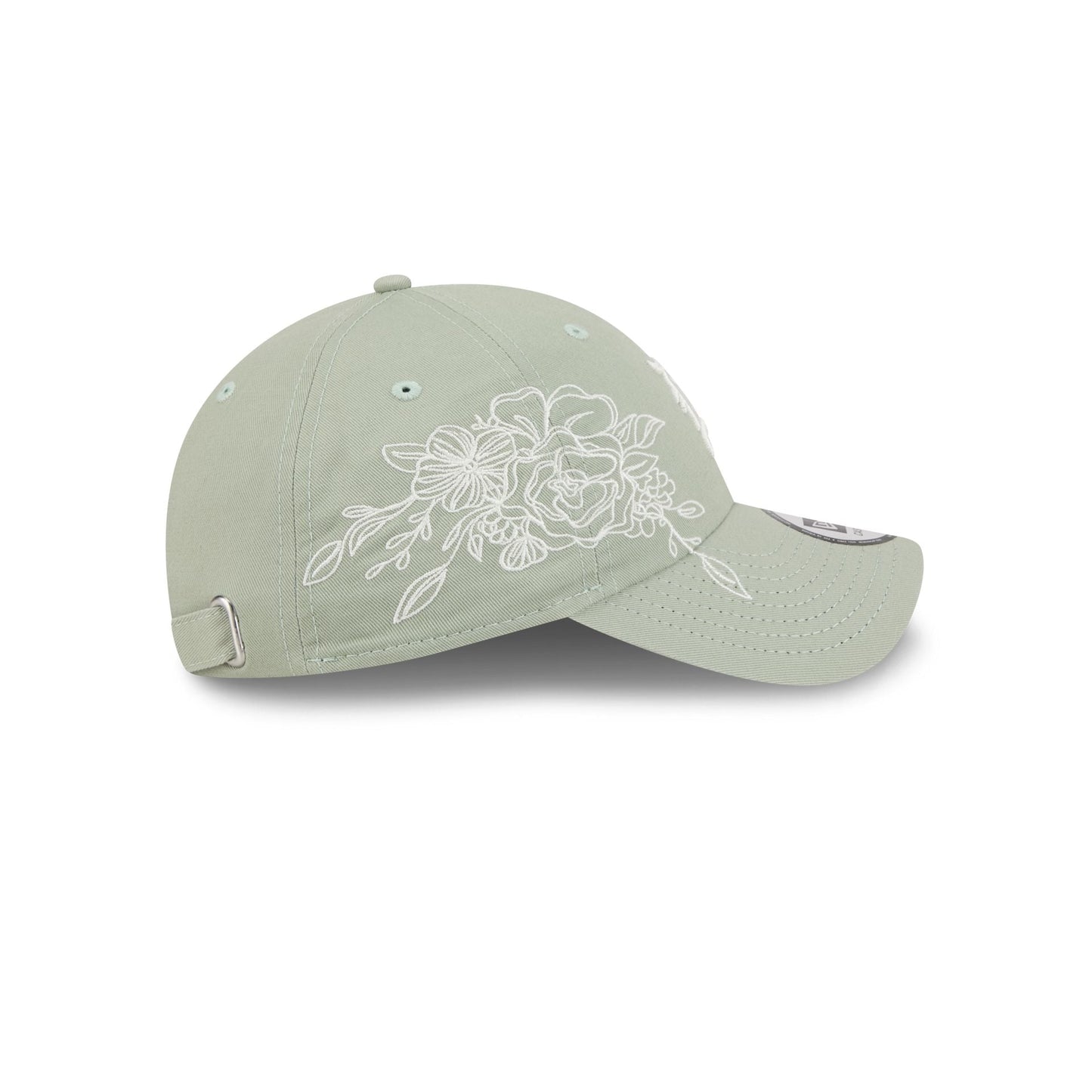 Detroit Tigers Stitched Flowers Casual Classic Adjustable Hat