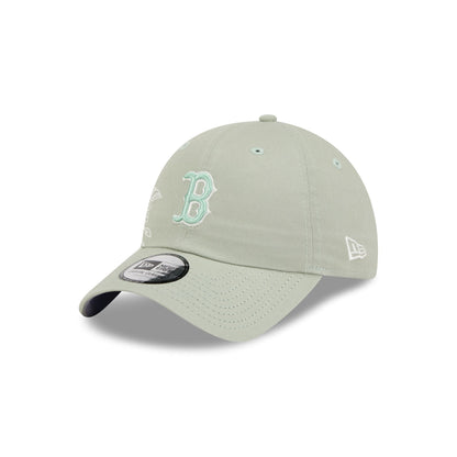 Boston Red Sox Stitched Flowers Casual Classic Adjustable Hat