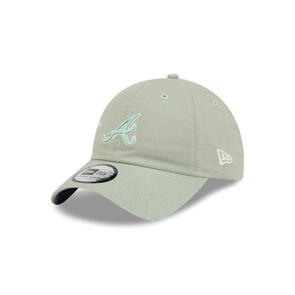 Atlanta Braves Stitched Flowers Casual Classic Adjustable Hat