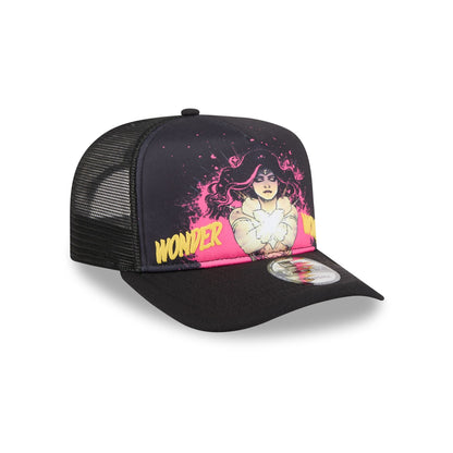 Wonder Woman Comic Graphic 9FIFTY A-Frame Trucker Hat