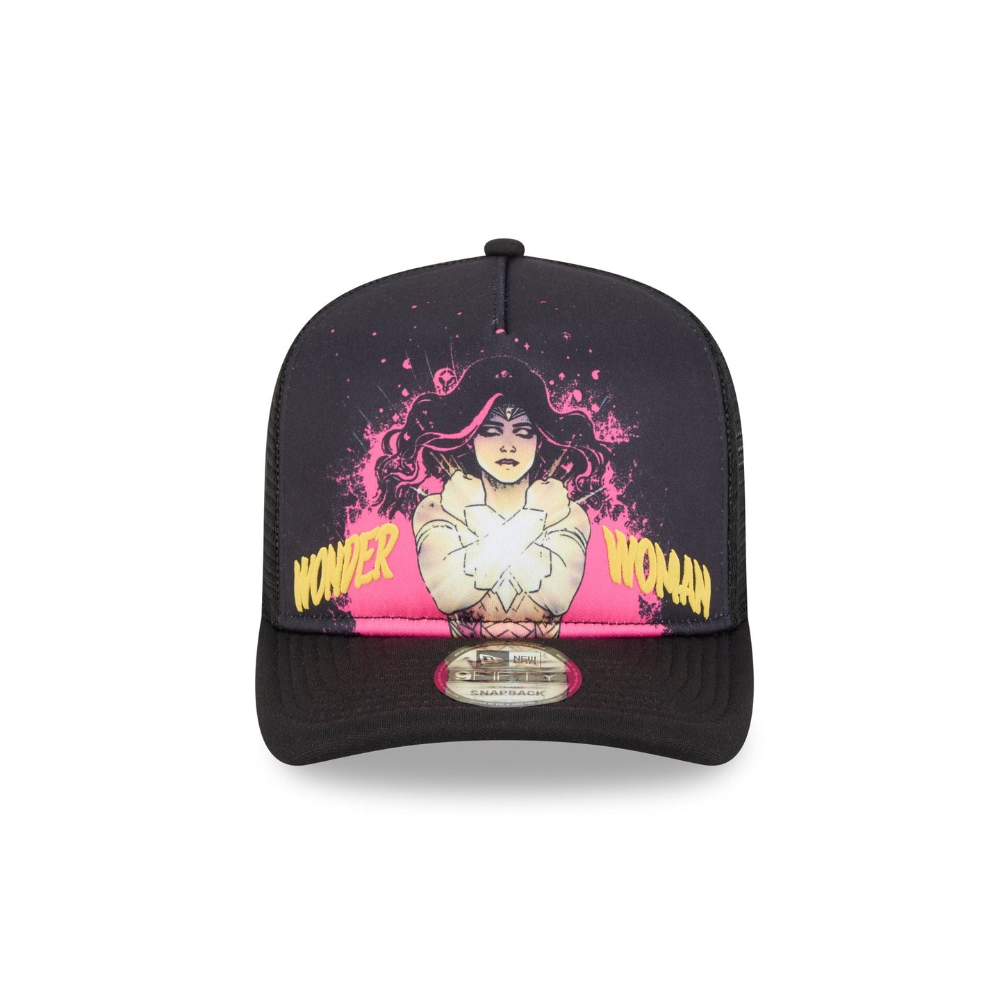 Wonder Woman Comic Graphic 9FIFTY A-Frame Trucker Hat
