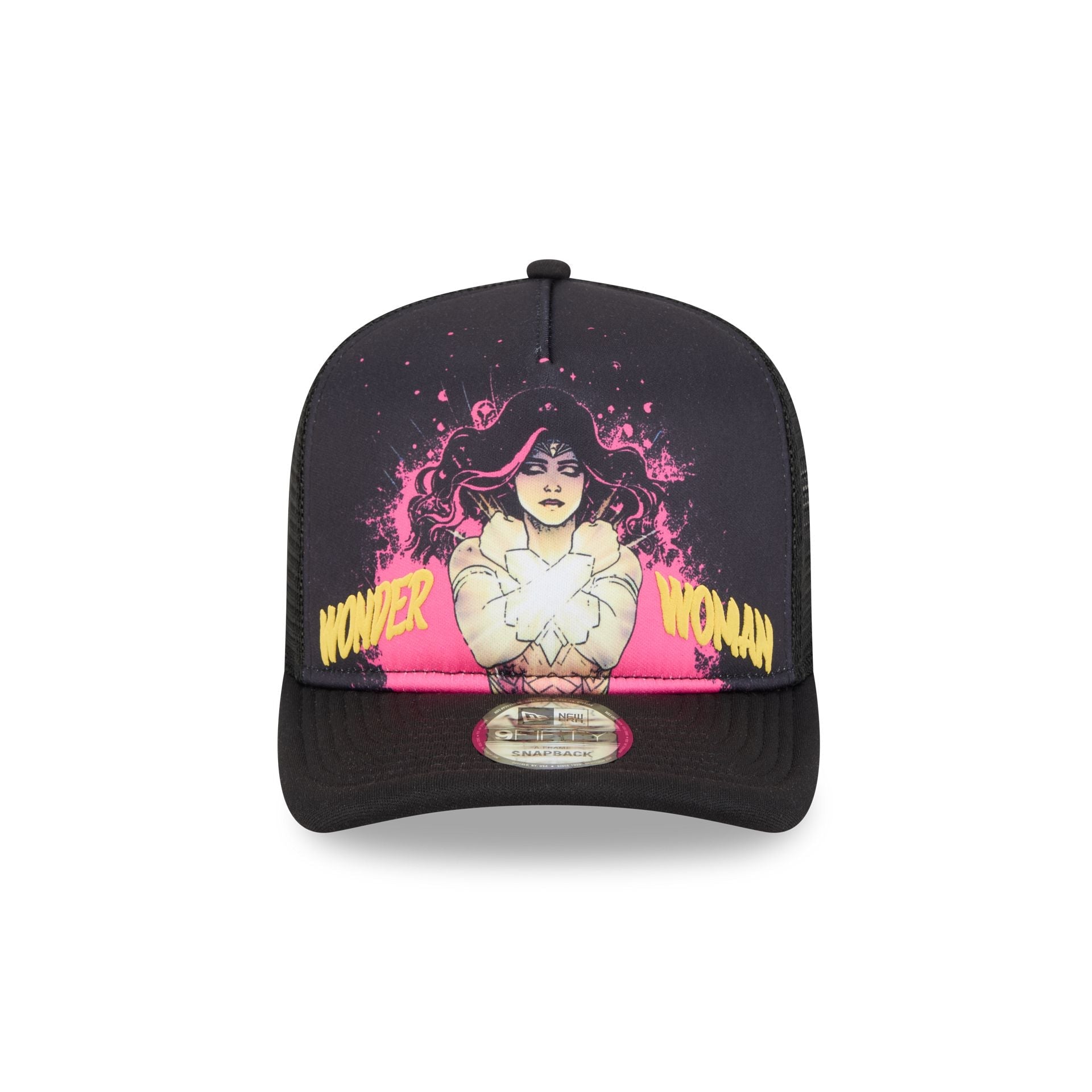 Wonder Woman Comic Graphic 9FIFTY A-Frame Trucker Hat