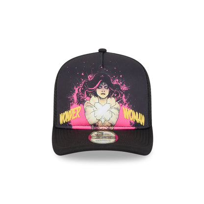 Wonder Woman Comic Graphic 9FIFTY A-Frame Trucker Hat