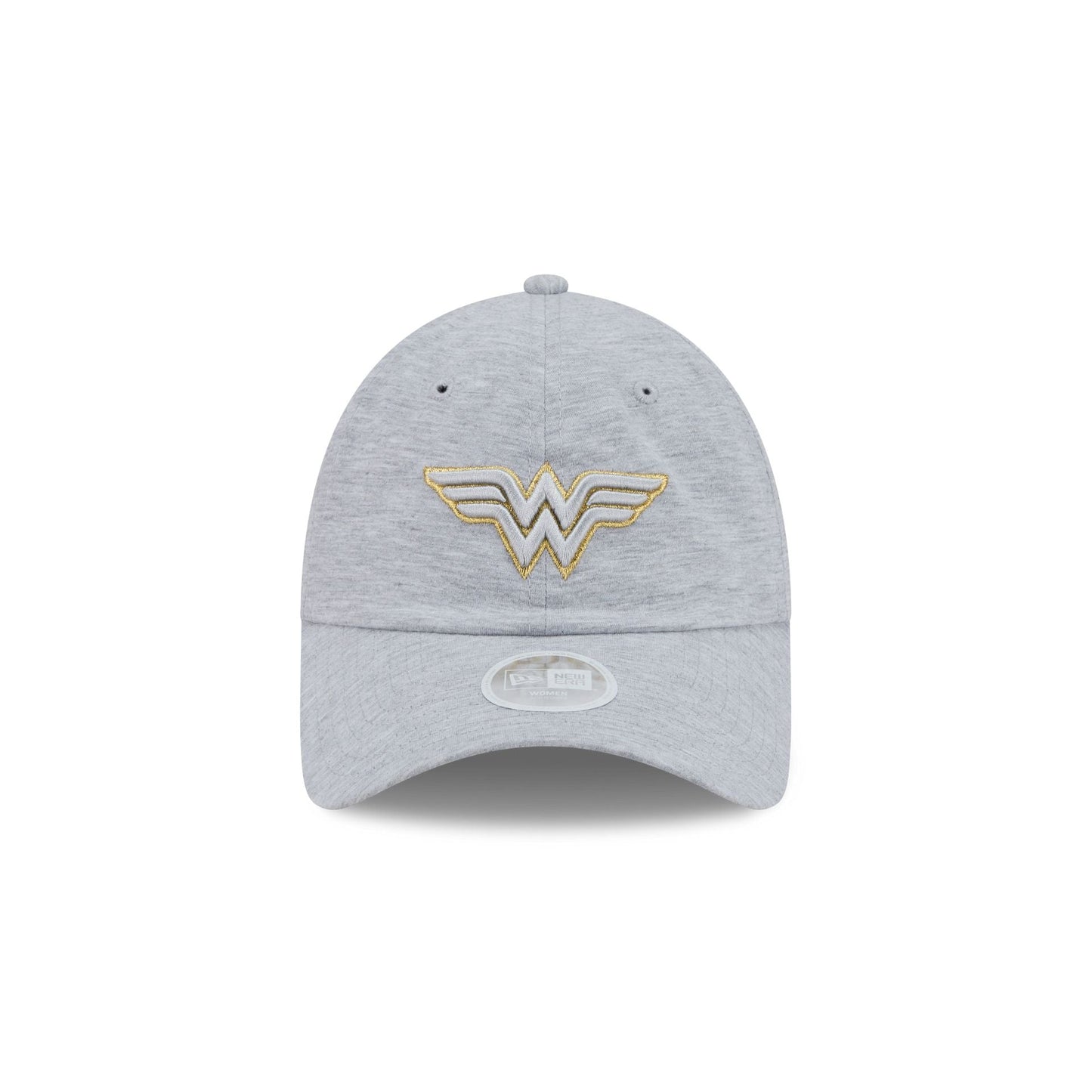 Wonder Woman Heather Gray Women's Open Back Ponytail Hat