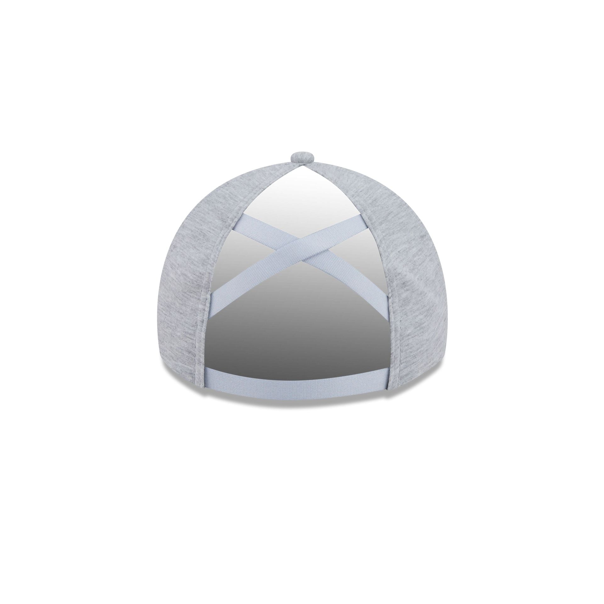 Wonder Woman Heather Gray Women's Open Back Ponytail Hat