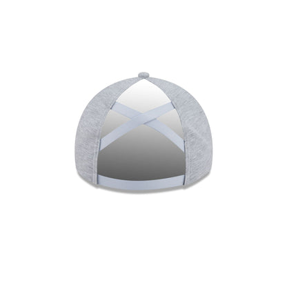 Wonder Woman Heather Gray Women's Open Back Ponytail Hat